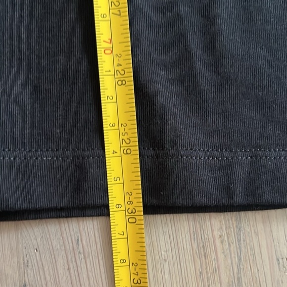 NWT. FRAME Research & Development Long Sleeve Tee Shirt in Noir Black Size Large - Picture 10 of 13